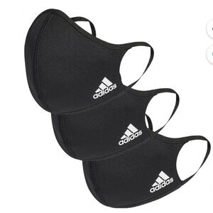 NWT: Adidas Face Mask 3 Pack